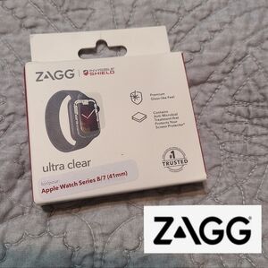 Zagg Ultra Clear Invisible Shield for Apple Watch Series 8/7 (41mm)